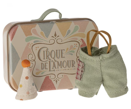 Presale Clown Clothes in Suitcase, Little Brother Mouse Maileg Clothes & Accessories Maileg 