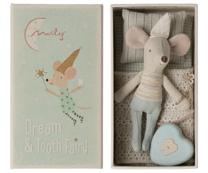 Presale Tooth Fairy Mouse, Little Brother in Matchbox Maileg Dolls Maileg 