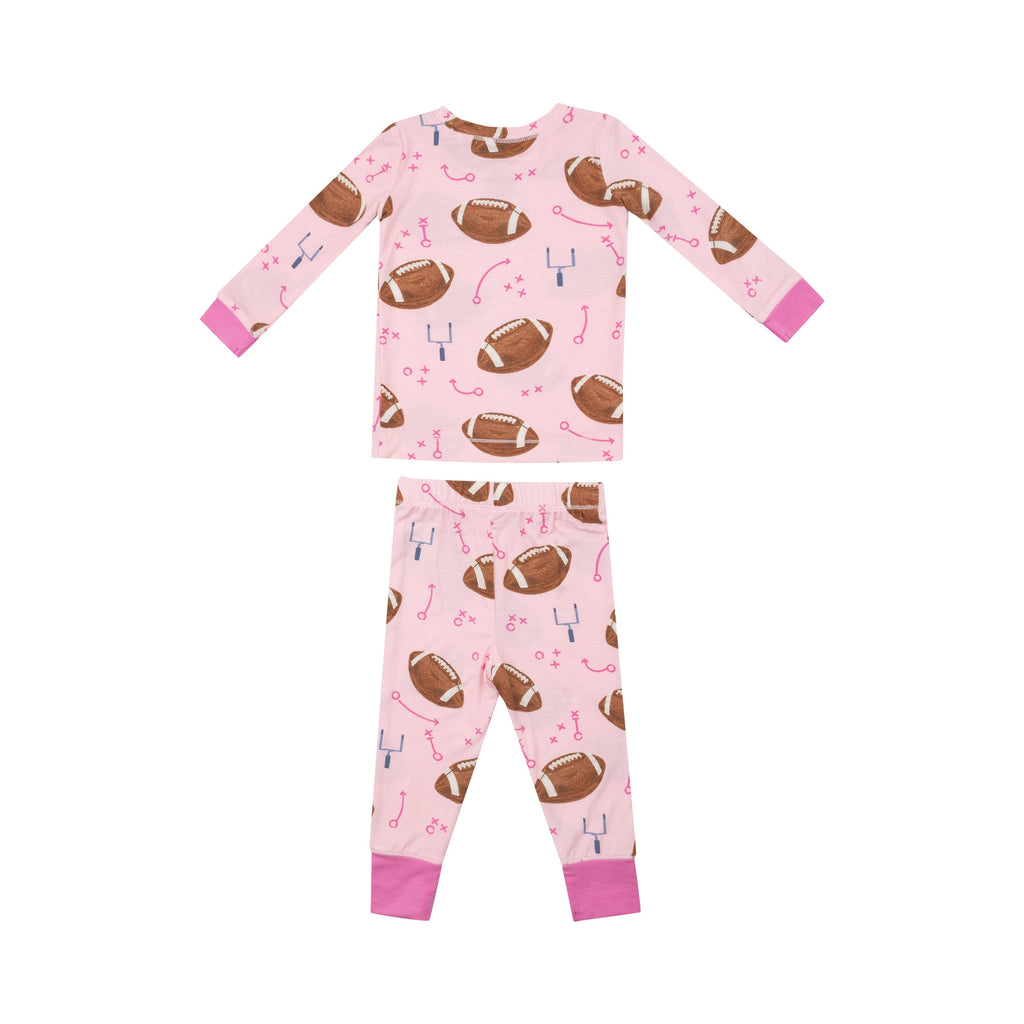 Bamboo Loungewear - Footballs Pink 171 Angel Dear 