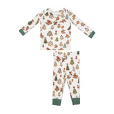 L/S Loungewear Set - Gingerbread Sleigh Ride 171 Angel Dear 