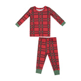 L/S Loungewear Set - Vintage Holiday Plaid 171 Angel Dear 