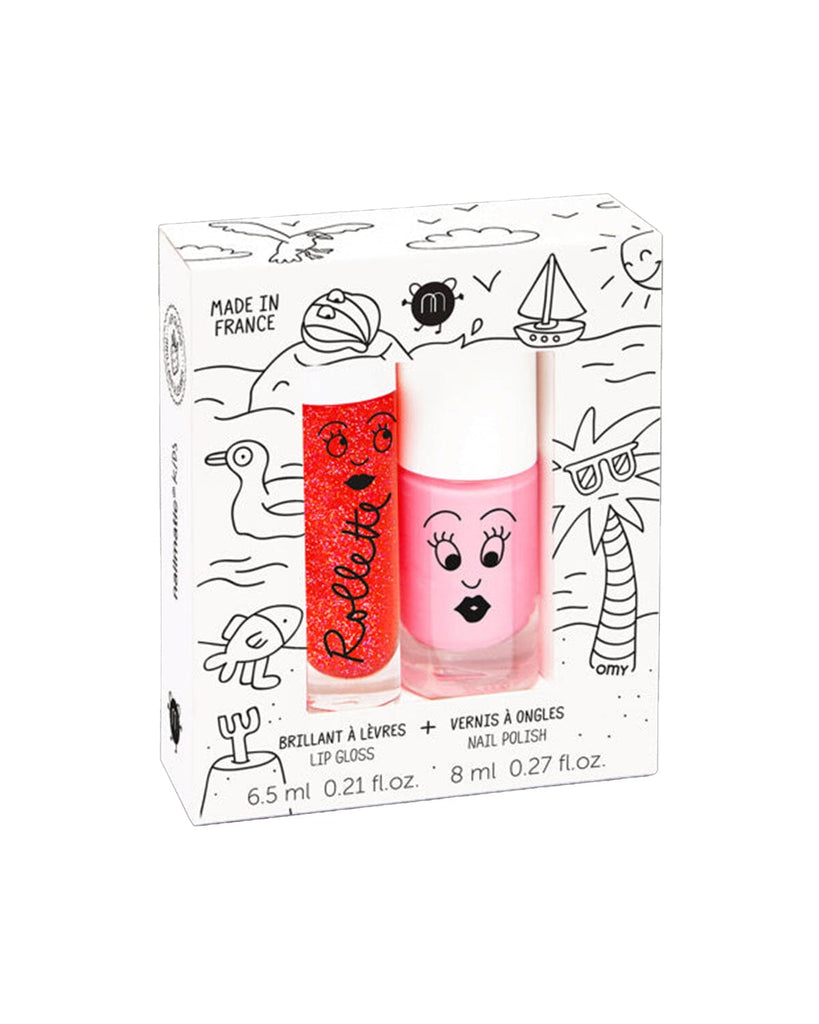 Nailpolish and Lip Gloss Set for Kids HOLIDAYS VICILink 