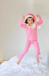 Pink Holiday Elf Pajama Costume Costumes Band of the Wild 