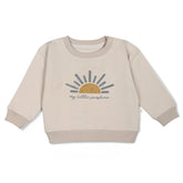 Organic Fleece Sweatshirt - My Little Sunshine Sweatshirt Makemake Organics 