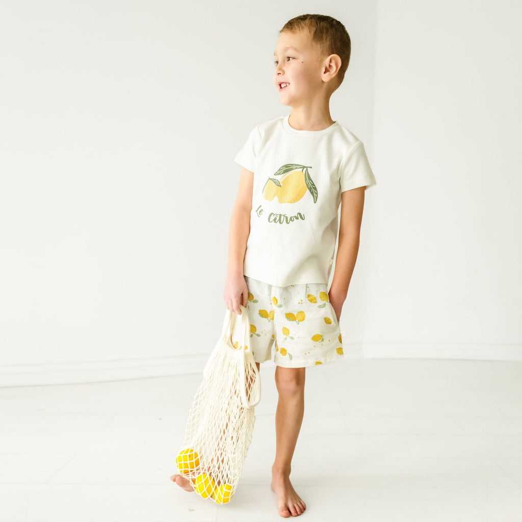 Organic Kids T-Shirts | Le Citron Tops & Tees Makemake Organics 