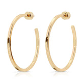 1.5" Ava Hoops Earrings eklexic Gold 