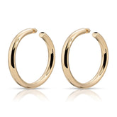 1.5" Kelly Hoops Earrings eklexic Gold 