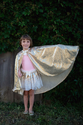 Gracious Gold Sequins Cape Costumes Great Pretenders USA 