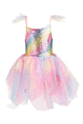 Rainbow Fairy Dress & Wings Costumes Great Pretenders USA 