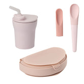 Sip & Go | Pink Salt Kids Dinnerware Miniware 