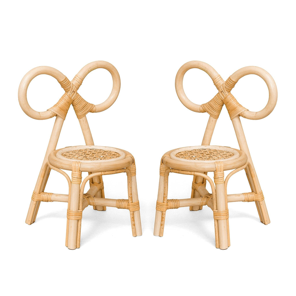 Mini Bow Chair For Dolls Doll Furniture Poppie Toys Doll Sized Set of 2 