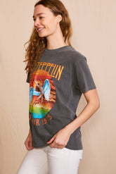 Led Zeppelin 'U.S Tour 1975' Sunkissed Gray Tee Graphic T's People of Leisure 