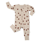 Organic 2-Way Zip Romper | Orchard Onesies Makemake Organics 