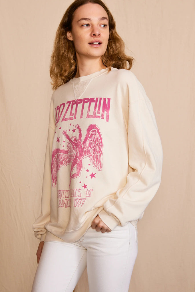 Led Zeppelin 1977 Star Struck Sweatshirt Sweatshirt People of Leisure 