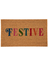 Shiraleah "Festive" Holiday Doormat, Natural by Shiraleah Shiraleah 