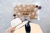 Shiraleah "There's No Place Like Home" Holiday Doormat, Natural by Shiraleah Shiraleah 