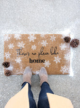 Shiraleah "There's No Place Like Home" Holiday Doormat, Natural by Shiraleah Shiraleah 