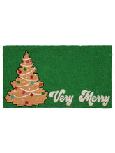 Shiraleah "Very Merry" Doormat | Green Door Mats Shiraleah 