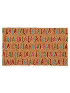 Shiraleah "Fa La La" Doormat | Multi Door Mats Shiraleah 