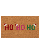 Shiraleah "Ho Ho Ho" Santa Hat Doormat | Multi Door Mats Shiraleah 