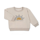 Organic Fleece Sweatshirt - My Little Sunshine Sweatshirt Makemake Organics 