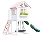 Londyn Swing Set Custom Color Playhouses 2MamaBees Bee Mine 