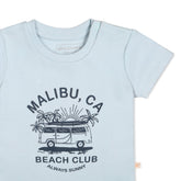 Organic Kids T-Shirts | Malibu Beach Club Tops & Tees Makemake Organics 