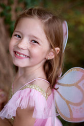 Gold Butterfly Dress with Fairy Wings Costumes Great Pretenders USA 