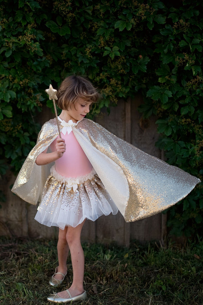 Gracious Gold Sequins Cape Costumes Great Pretenders USA 