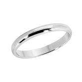 2.5MM Domed Ring Rings eklexic Silver 5 