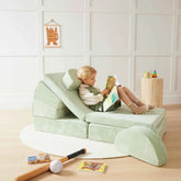 Tiny Land® Anyway Couch | Avocado Green Chairs Tiny Land 