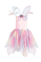 Rainbow Fairy Dress & Wings Costumes Great Pretenders USA 