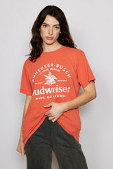 Budweiser King of Beers Tee Tees People of Leisure 