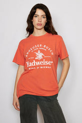 Budweiser King of Beers Tee Tees People of Leisure 