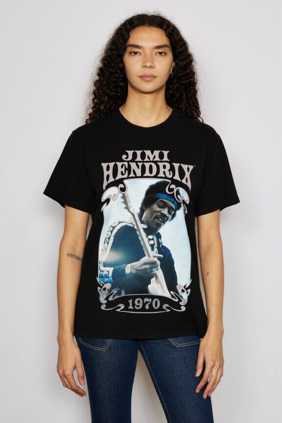 Jimi Hendrix 1970 Tee People of Leisure 