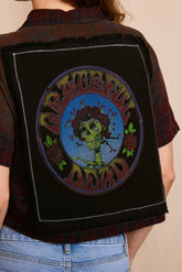 Grateful Dead Bertha Cut Off Flannel Tee Band Tees People of Leisure 