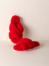 Shiraleah Christina Slippers, Red by Shiraleah Shiraleah 