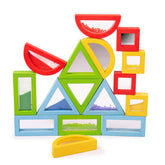 Rainbow Sensory Shapes Bigjigs Toys US 