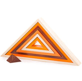 Natural Wooden Stacking Triangles Bigjigs Toys US 