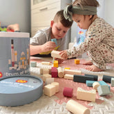 FSC® Certified Drum of 50 Bricks Bigjigs Toys US 