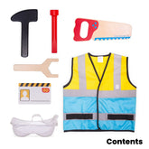 Builder Dress Up (Without Helmet) Costumes Bigjigs Toys US 