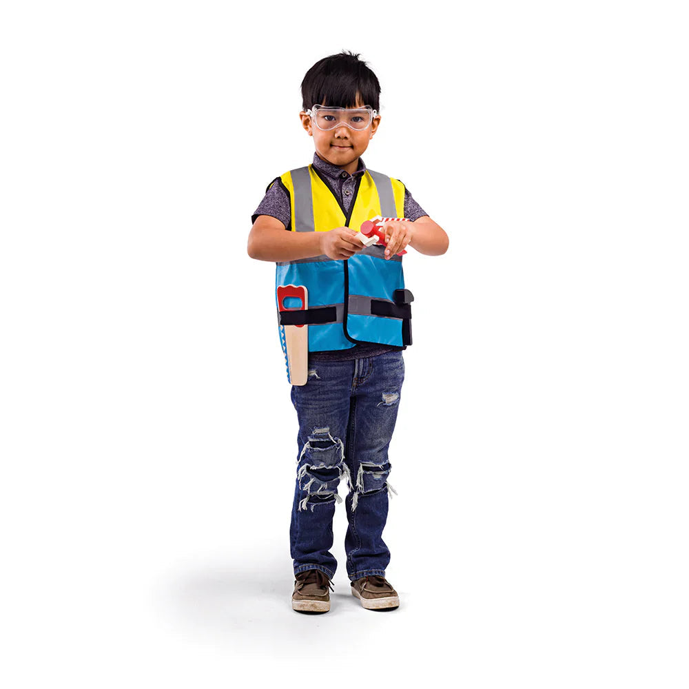 Builder Dress Up (Without Helmet) Costumes Bigjigs Toys US 