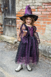 Amethyst the Spider Witch Dress with Hat Costumes Great Pretenders USA 