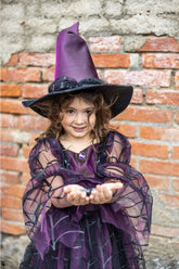 Amethyst the Spider Witch Dress with Hat Costumes Great Pretenders USA 