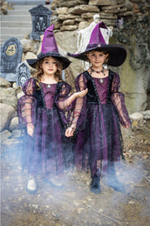 Amethyst the Spider Witch Dress with Hat Costumes Great Pretenders USA 