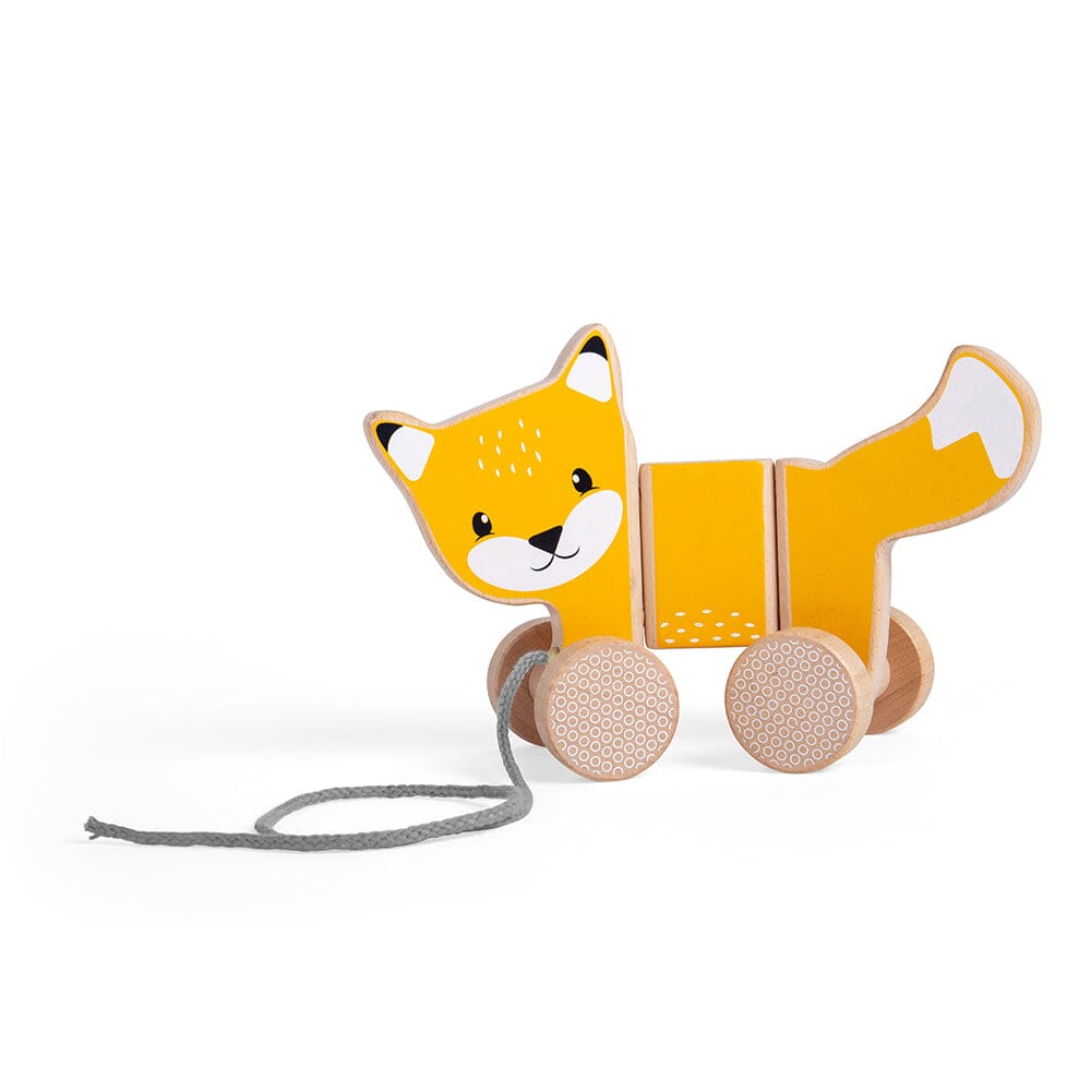 FSC® Certified Pull Along Fox Bigjigs Toys US 