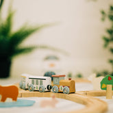 FSC® Certified Train Set (Woodland Animal) Bigjigs Toys US 