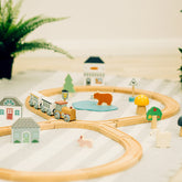 FSC® Certified Train Set (Woodland Animal) Bigjigs Toys US 