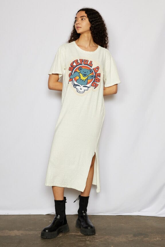 Grateful Dead Bear Maxi Dress Dresses People of Leisure 