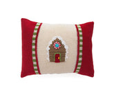 Gingerbread House Mini Pillow Throw Pillows Melange Collection 